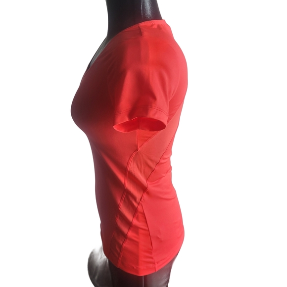 Lole Activewear Red Scoop Neck T-shirt XS - Picture 5 of 7